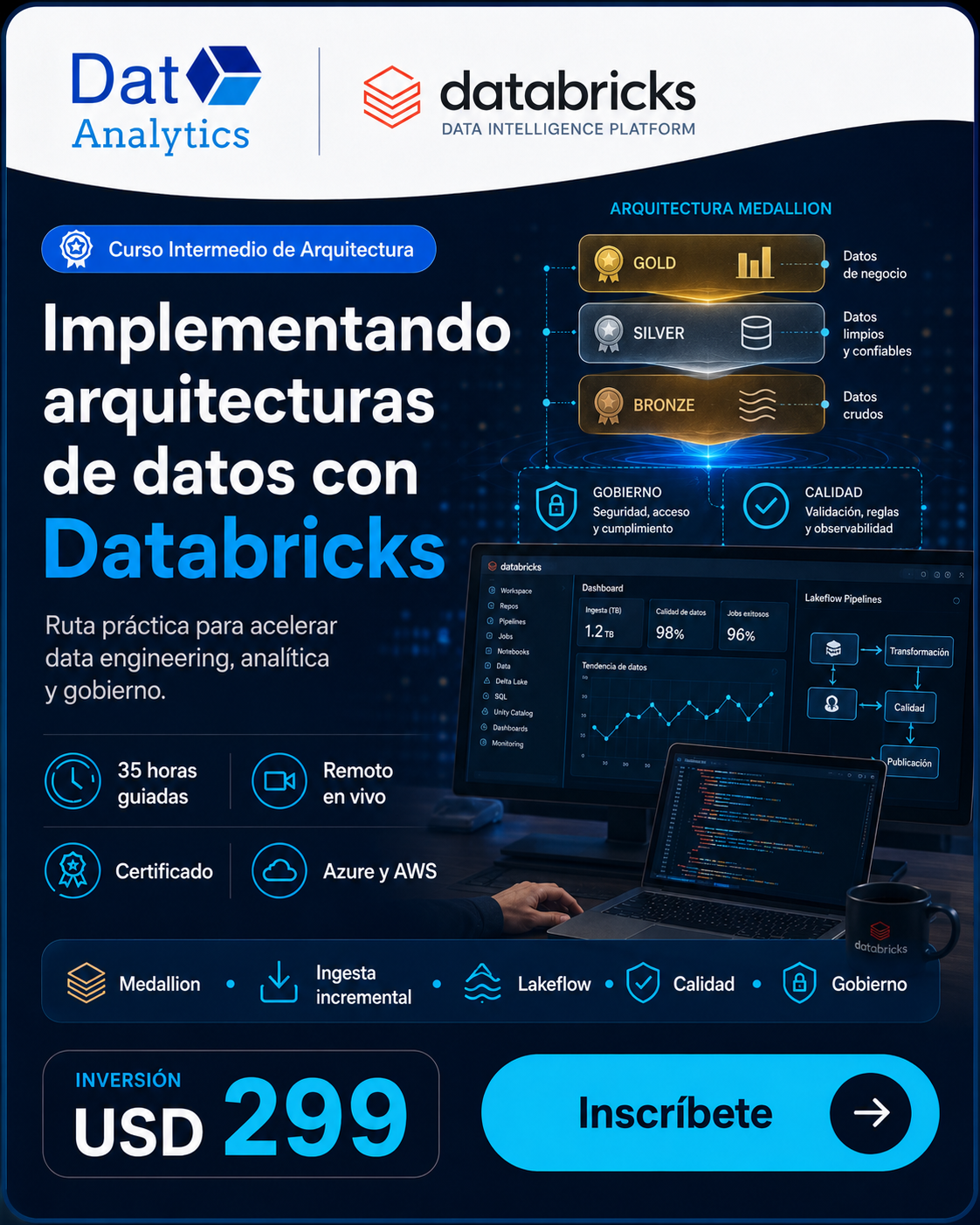 Implementando Arquitecturas de Datos con Databricks